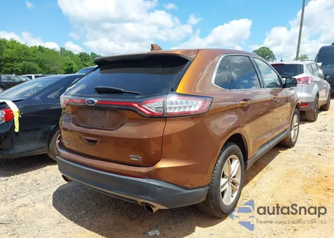 2017 Ford Edge Sel из США, поврежденный, VIN 2FMPK4J9XHBB86424